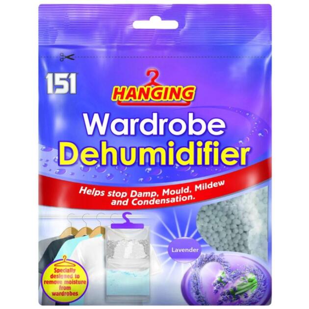 151 Hanging Wardrobe Dehumidifier Lavender